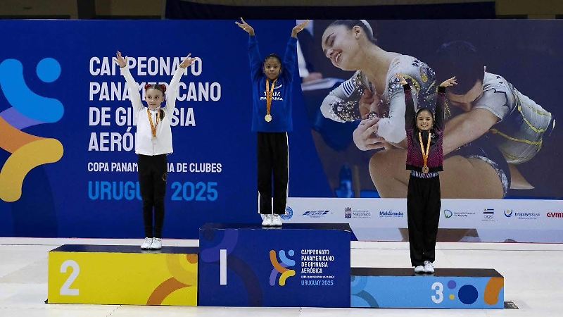 Gimnastas xalapeñas hacen historia en Uruguay